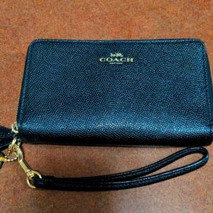 Like new Coach wristlet